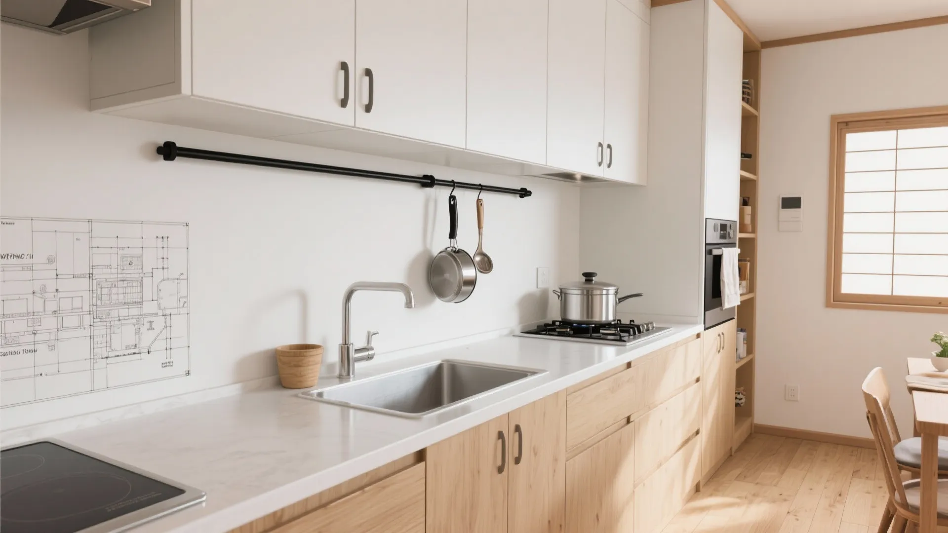 Tips 2: 収納技巧は“高さを使う”が鉄則、見える量は3割に（东京小户型）