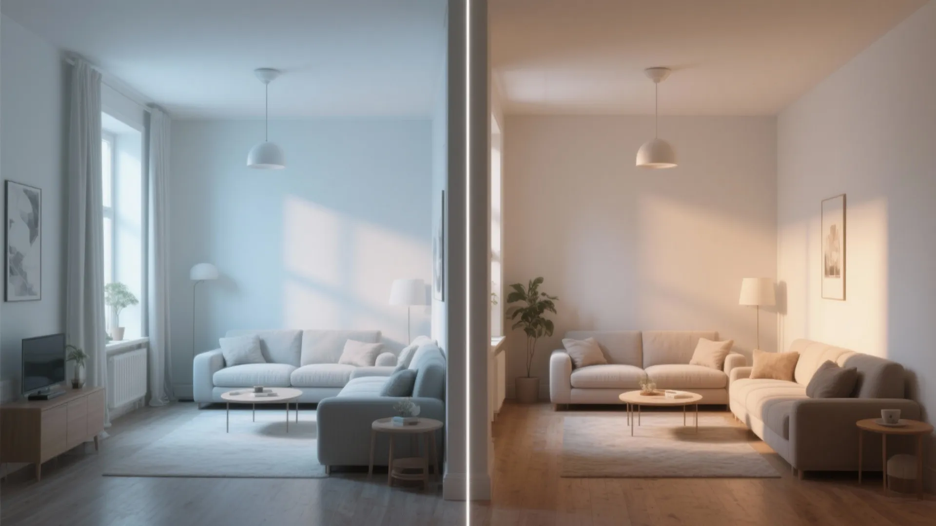 2. Color temperature and perceived height