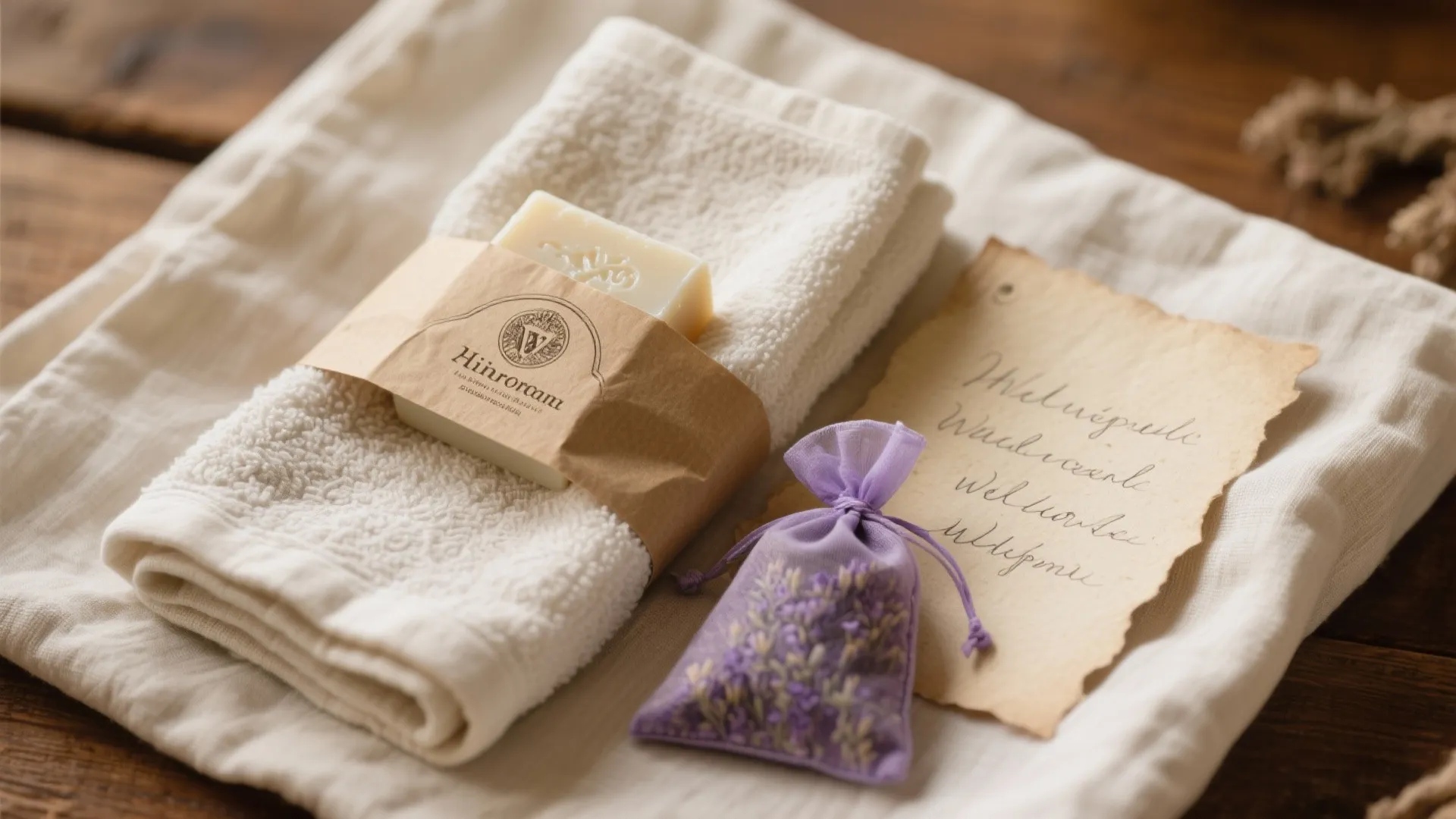 Heirloom-Linen Welcome Bundle