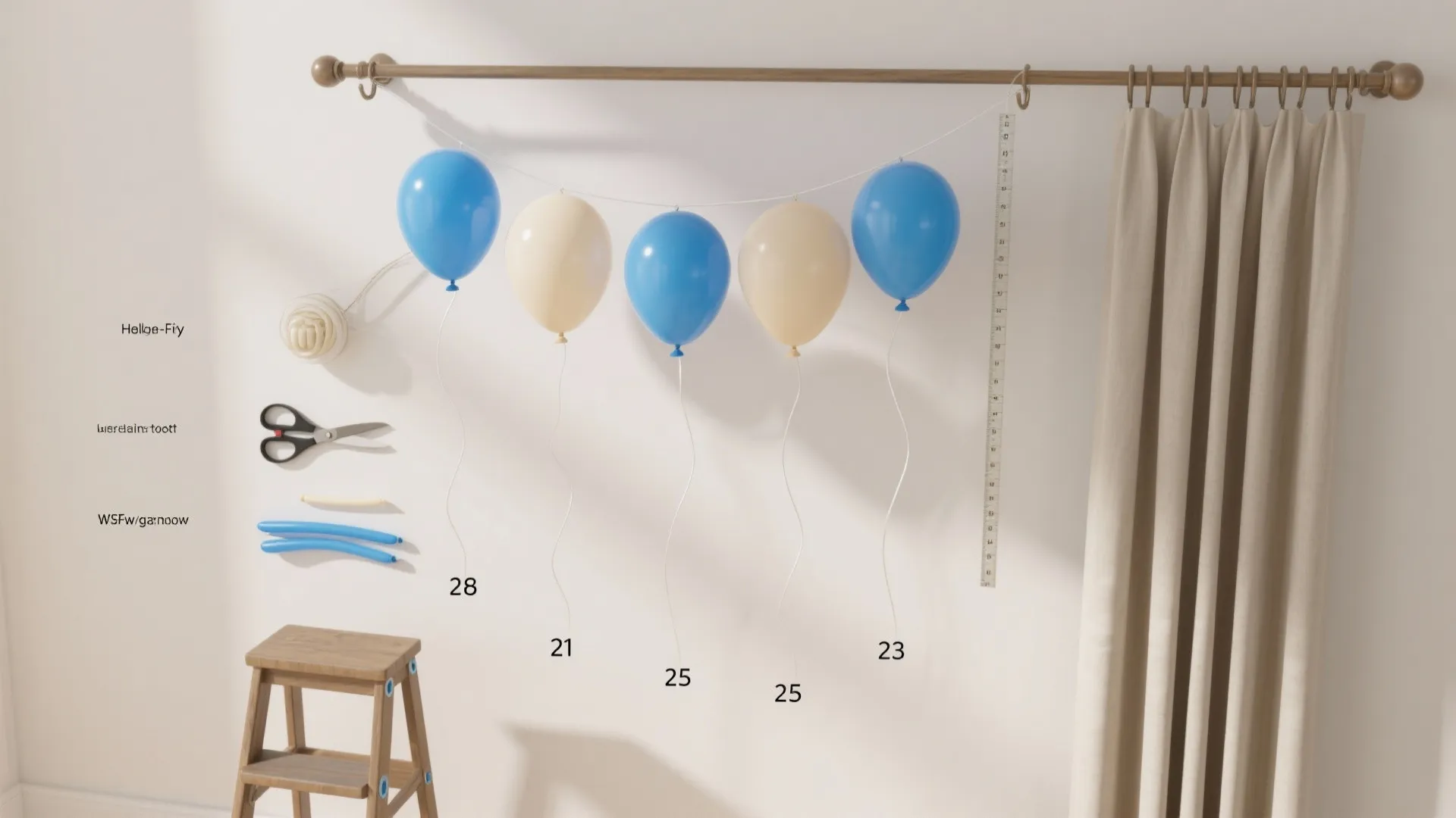 Helium-Free Floating Look with Invisible String