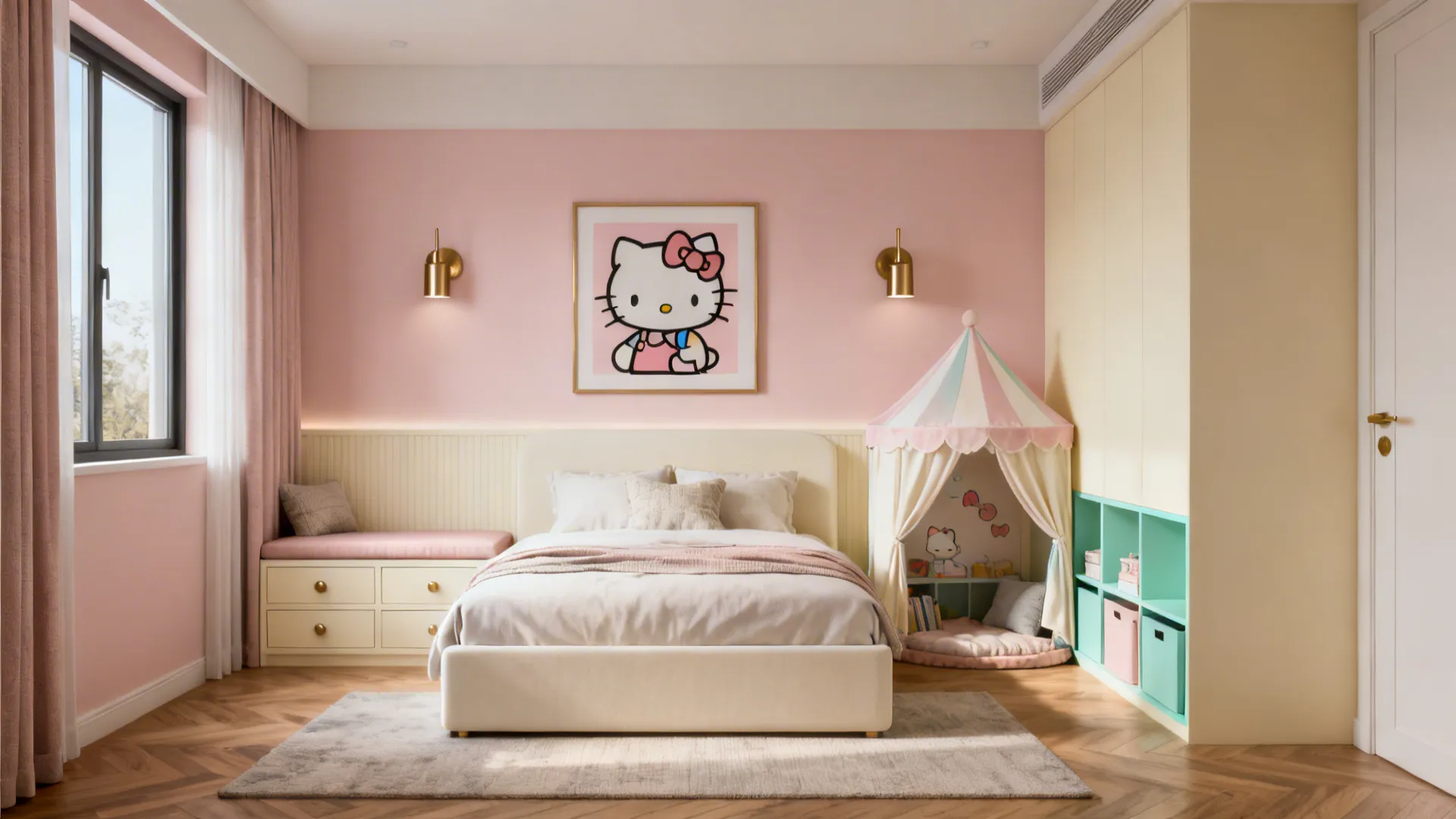 5 Cute Hello Kitty Room Ideas