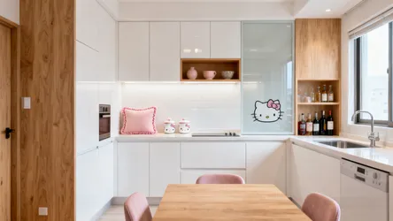 5 Hello Kitty Kitchen & Dining Ideas for Small Taipei Homes