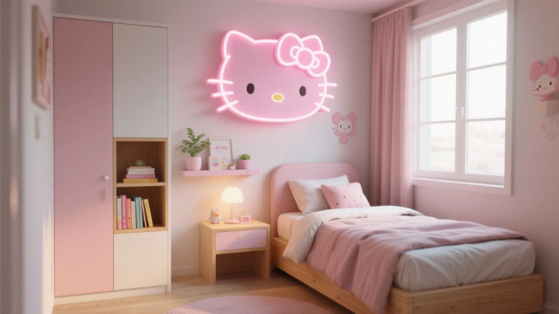 5 Cute Ways to Use a Hello Kitty LED Wall Light: Small-space lighting ideas that turn a Hello Kitty LED into a design hero