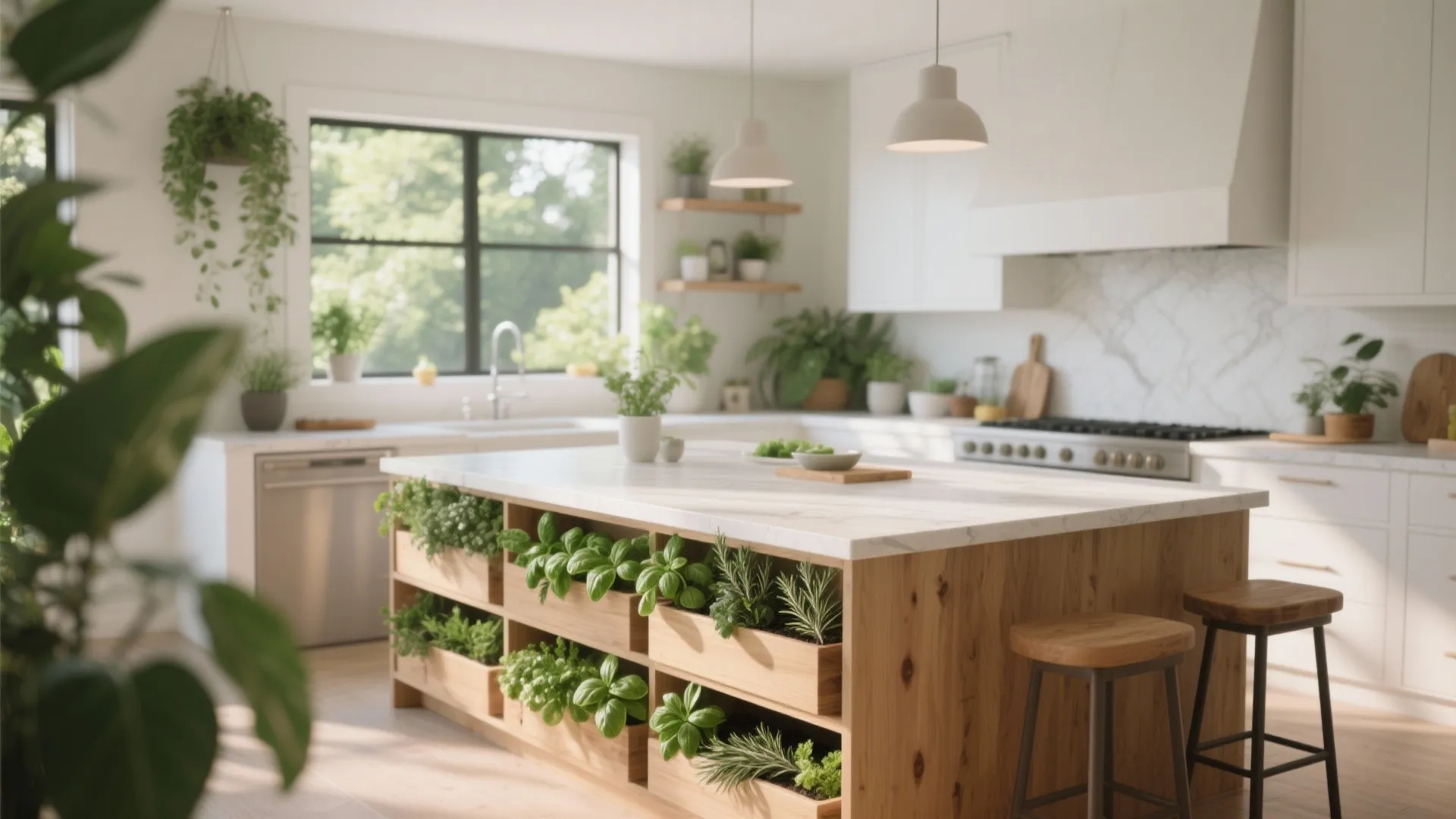 3: The Indoor Herb Garden Island