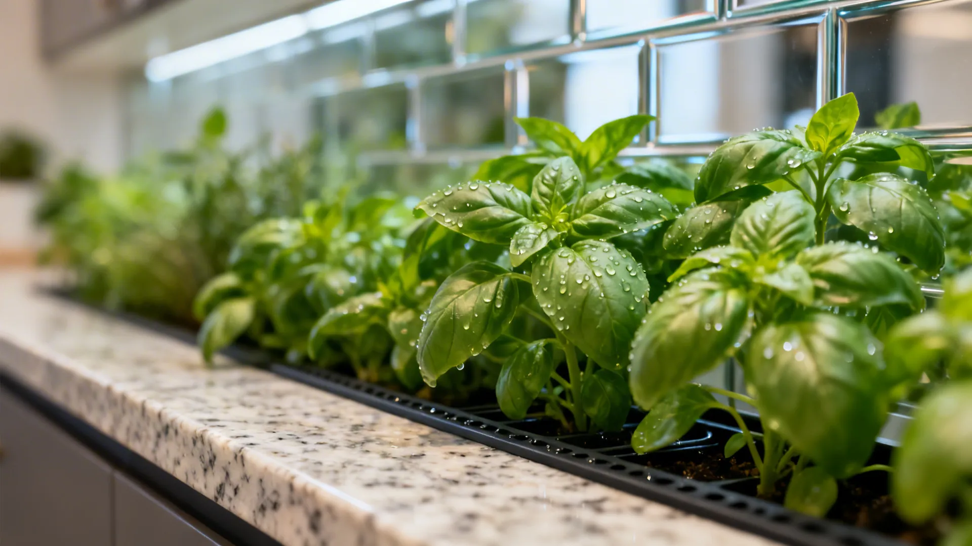 3) Hybrid utility: laundry, coffee bar, and herb garden