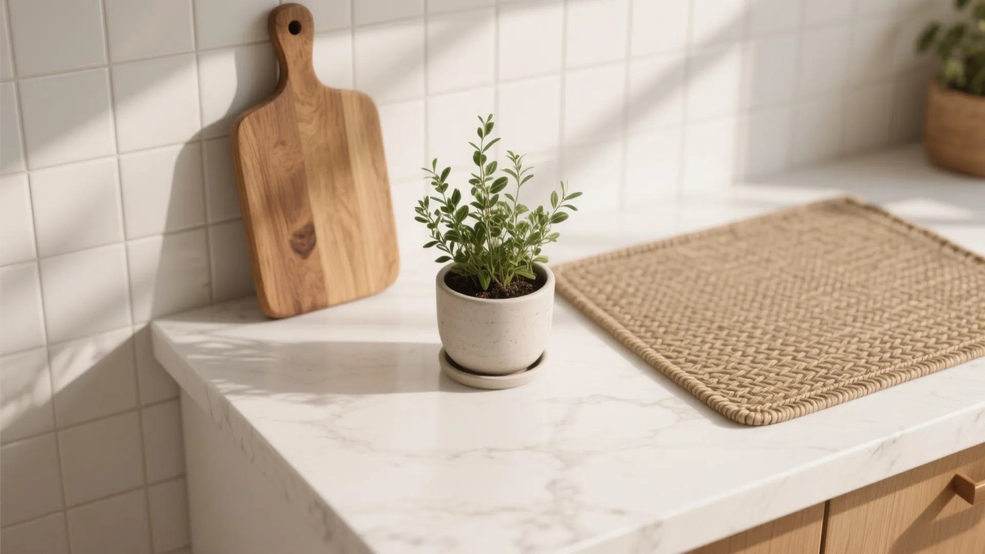 5. Add living elements for warmth