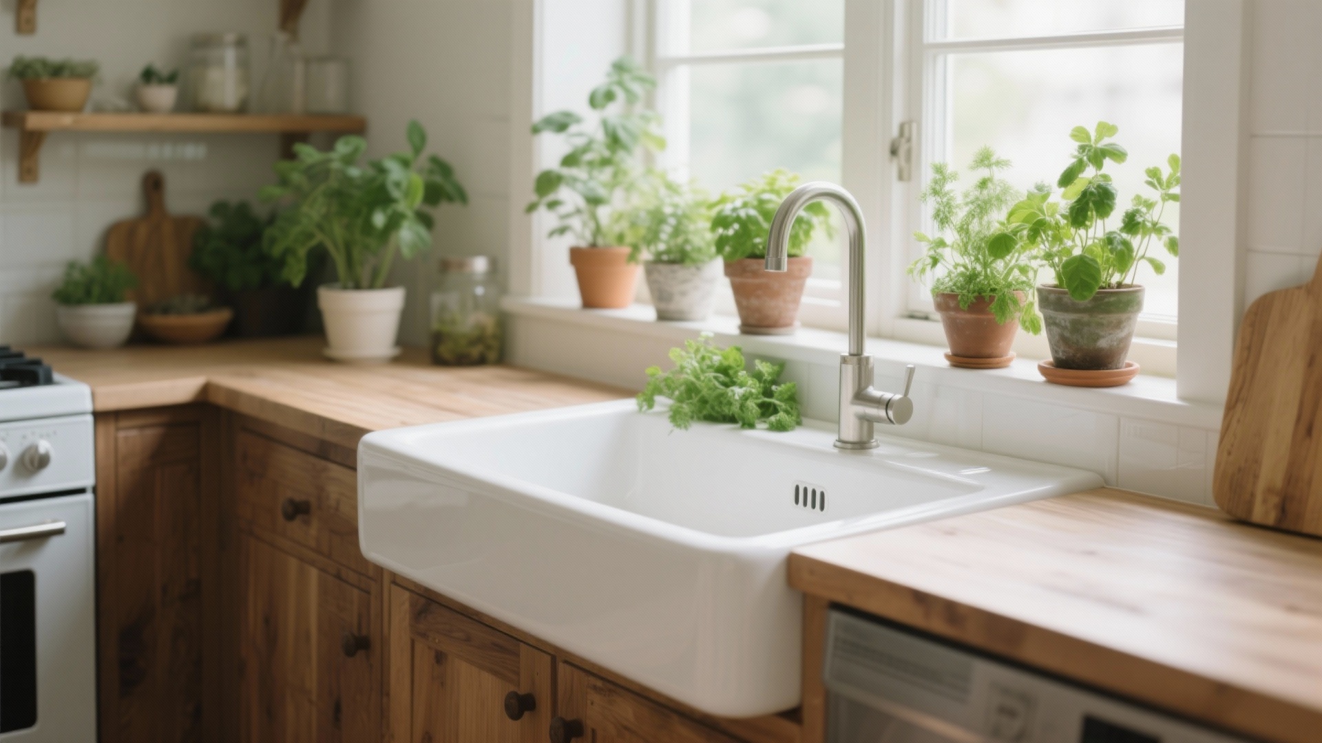 Kitchen Sink Decorating Ideas