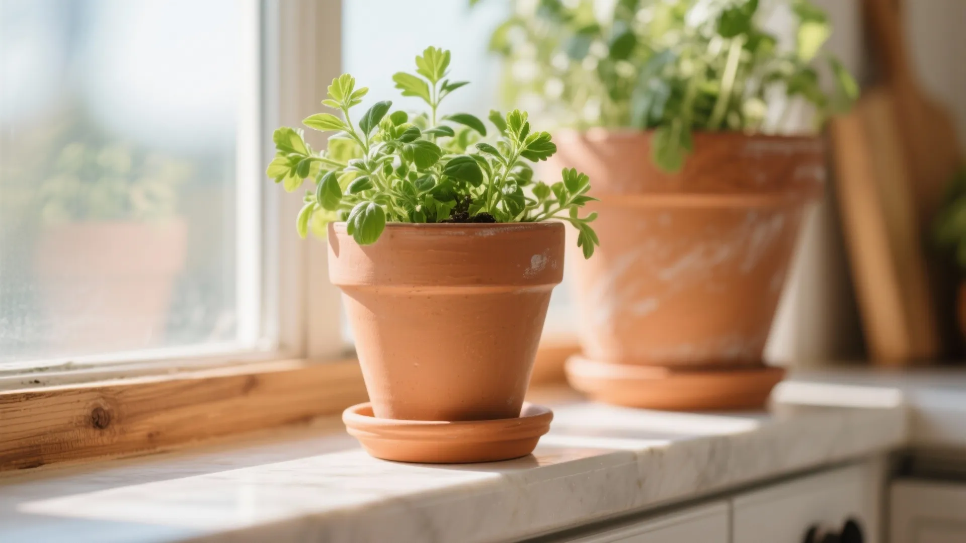 10. Herbs on the Windowsill