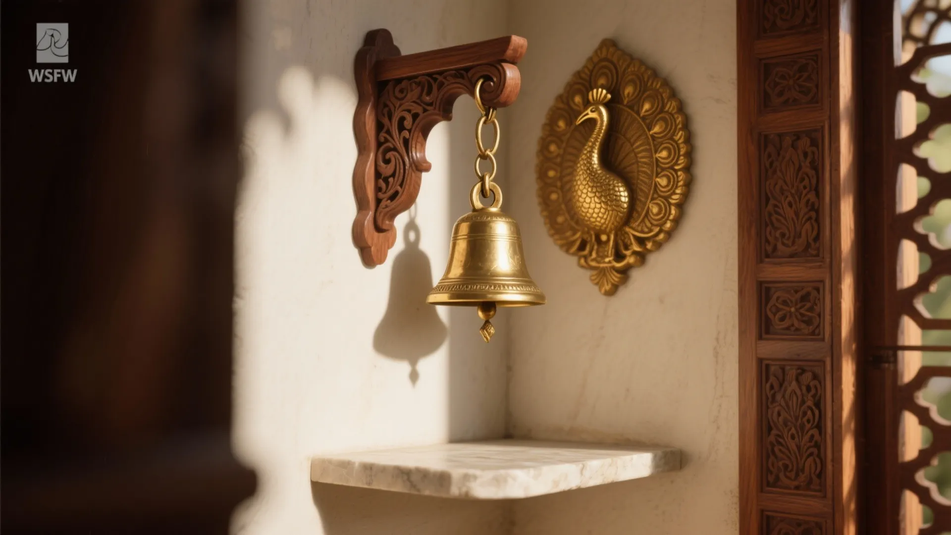 5) Heritage Brackets and a Statement Bell