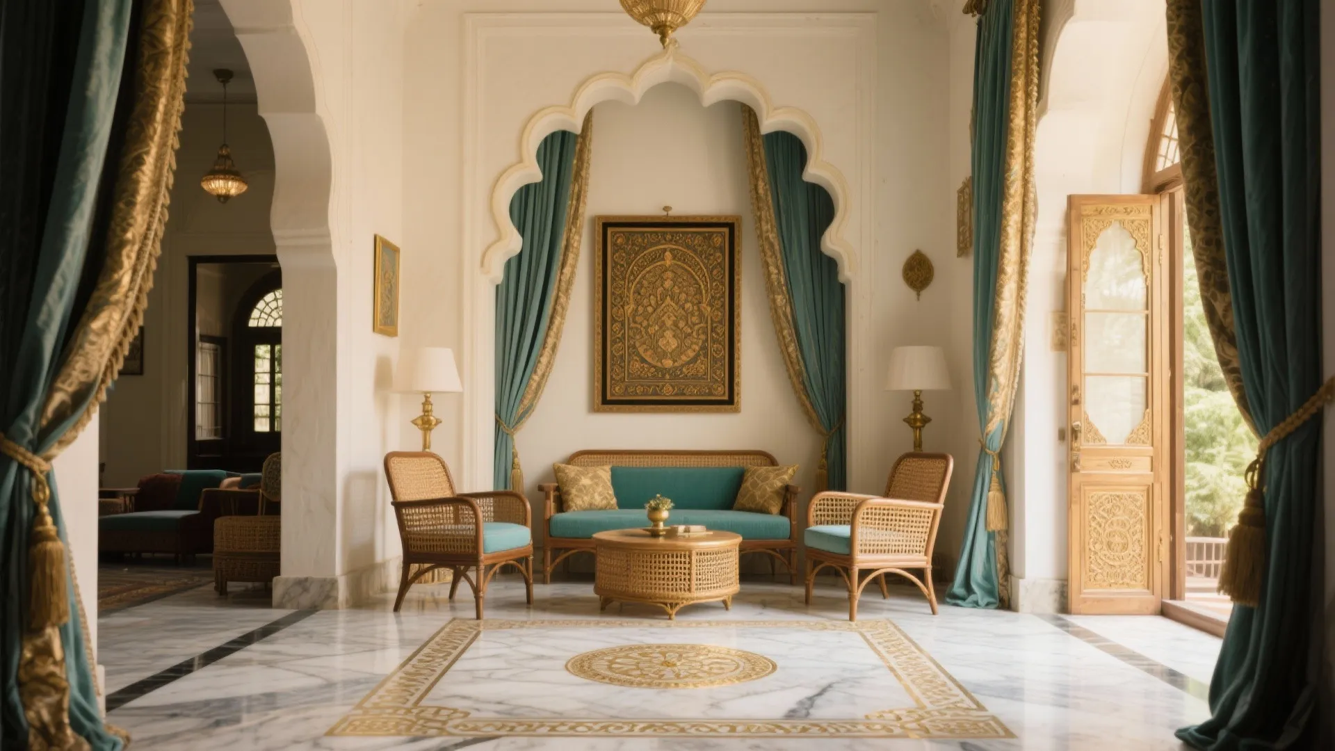 2) Heritage-Inspired Glamour, Crafted Locally