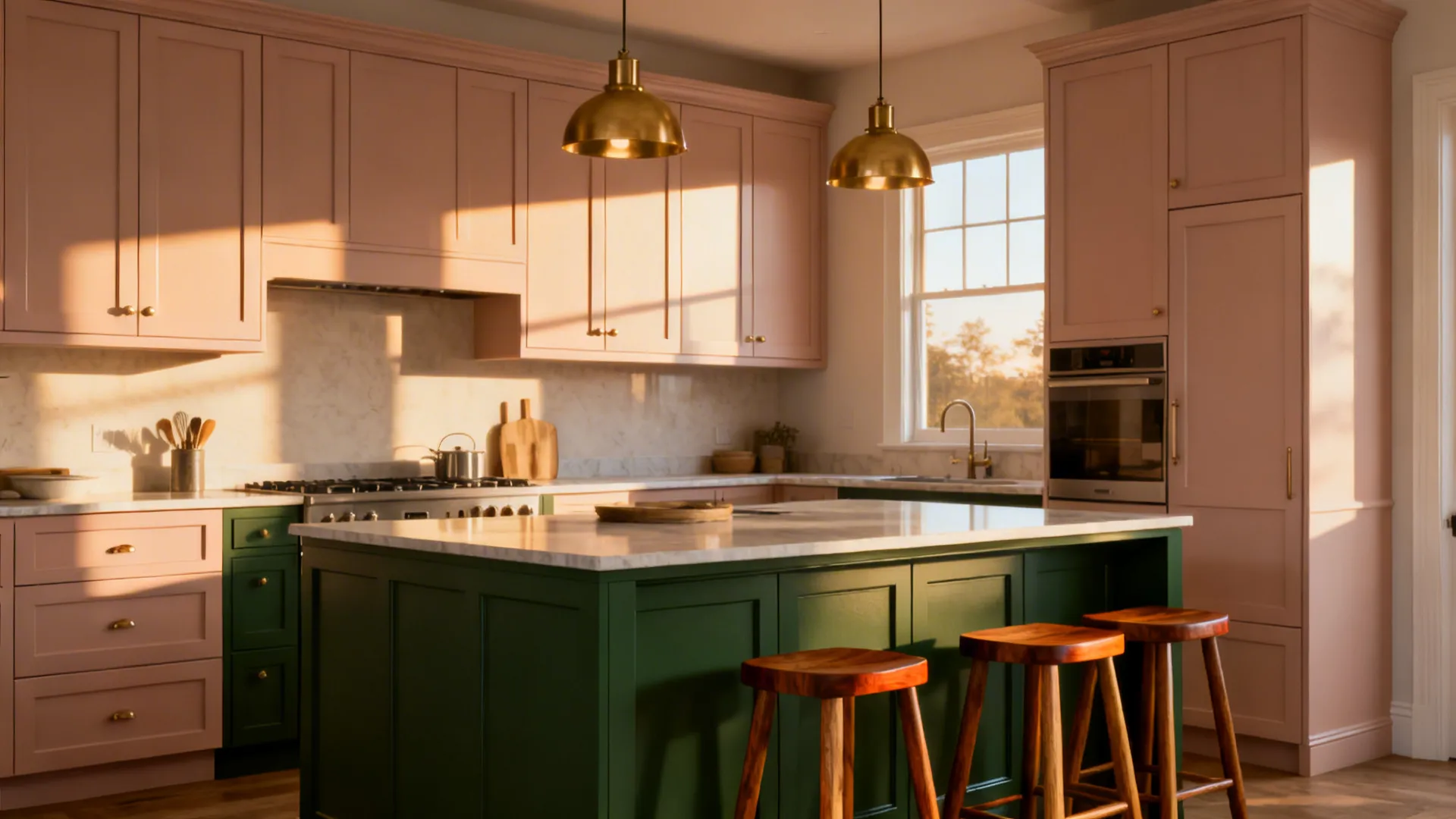 2) Painted Finishes in Heritage Tones