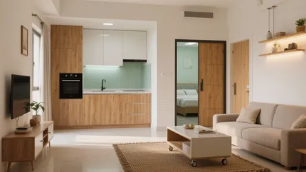 1 BHK Flat in Rasayani Panvel: 5 Smart Design Ideas