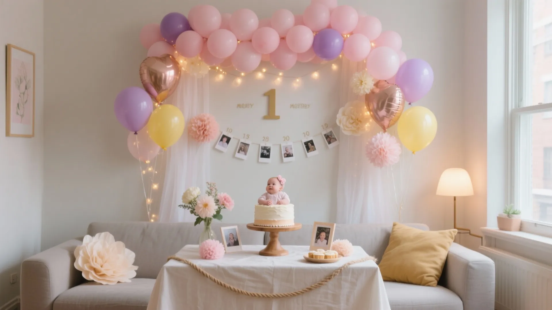 5 Baby Girl 1st Birthday Decoration Ideas: A designer’s guide to small‑space magic for her first big day