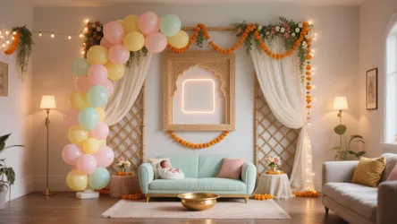 5 Baby Shower Stage Decoration Ideas in India