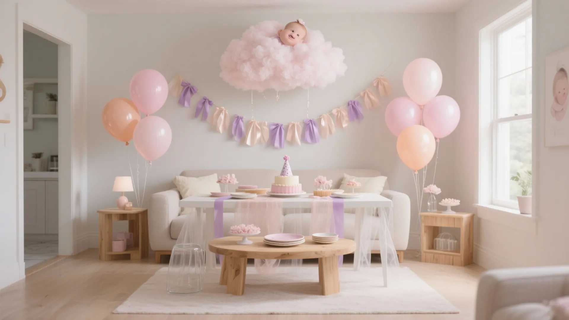 5 Baby Girl Birthday Decor Ideas at Home: Small-space styling ideas for a baby girl simple birthday decoration at home—pastel, minimal, and budget-smart