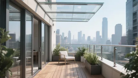 5 Balcony Cover Glass Design Ideas That Work