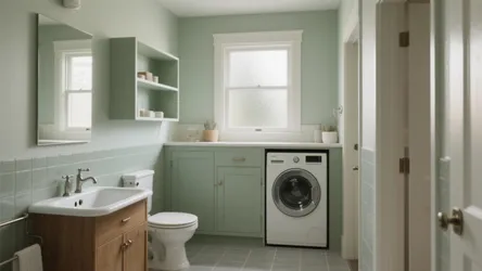 5 Bathroom/Laundry Room Design Ideas