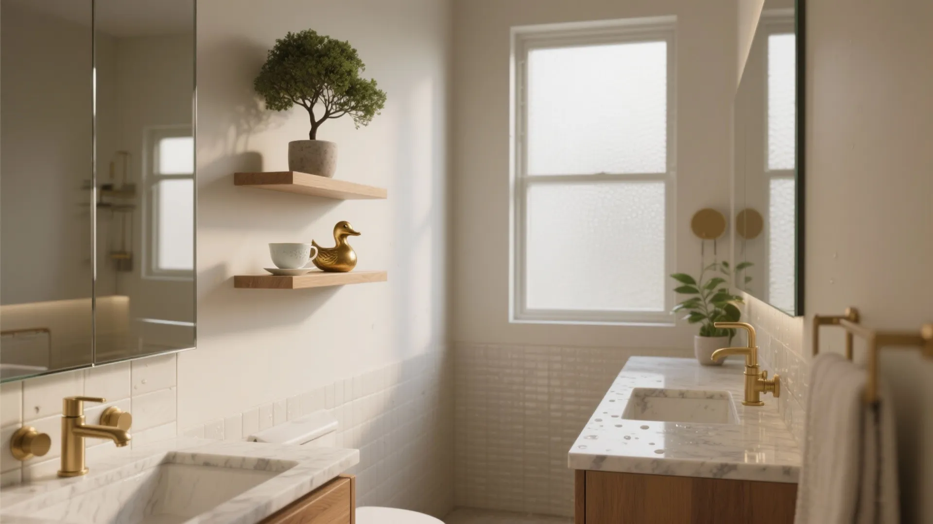 Decorative Shelves in Bathroom: 5 Stylish Ideas