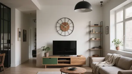 5 Designer Big Wall Clock Ideas for Small Spaces