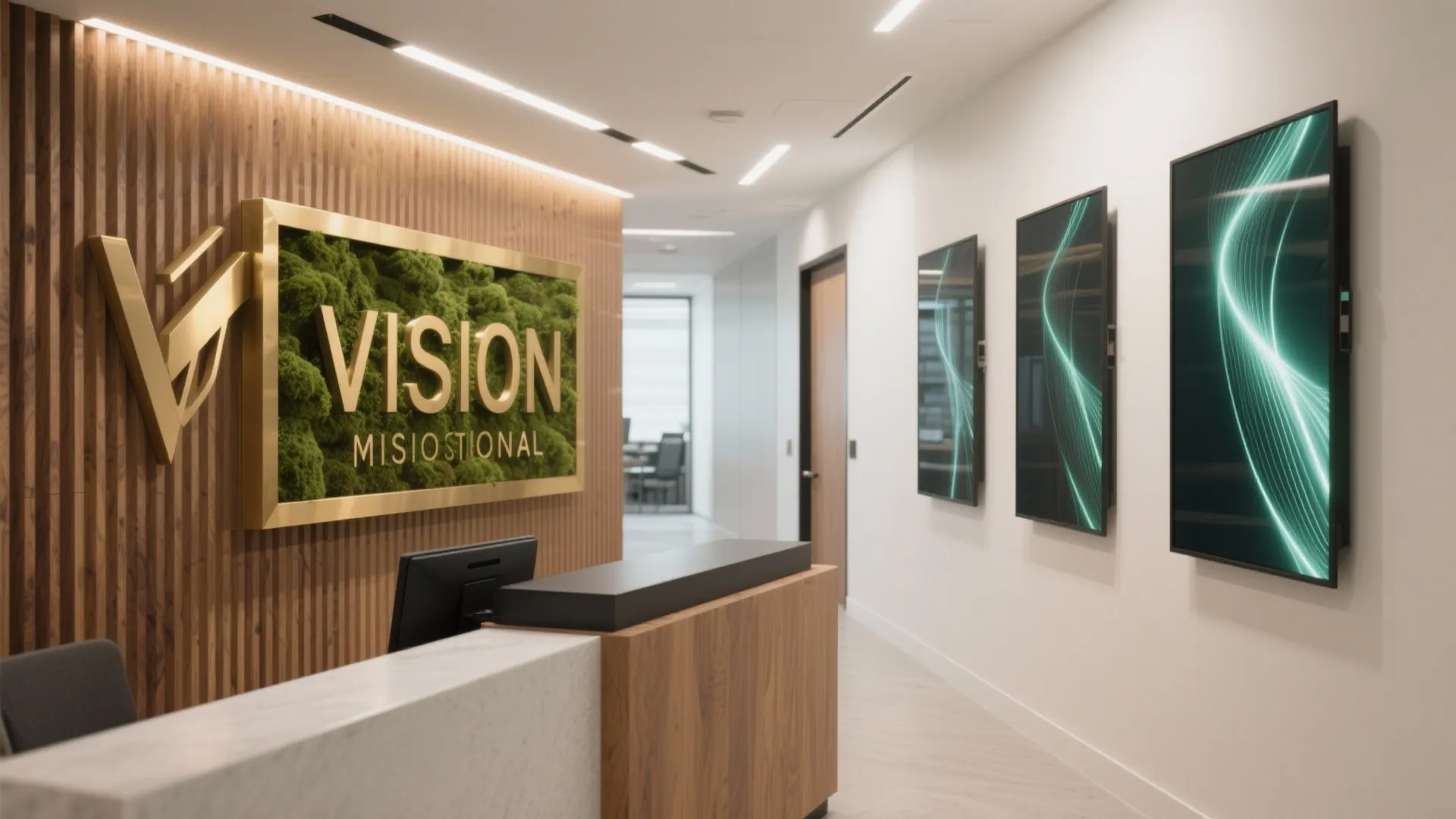 5 Vision Mission Wall Design Ideas for Modern Offices: From typography to lighting, these vision mission wall design strategies turn blank walls into daily brand fuel—especially in small offices.
