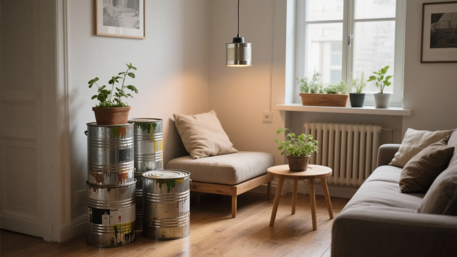 Paint Cans Ideas: 5 Small-Space Hacks: Five practical, stylish ways to use and store paint cans in tiny homes — from my studio to your shelf