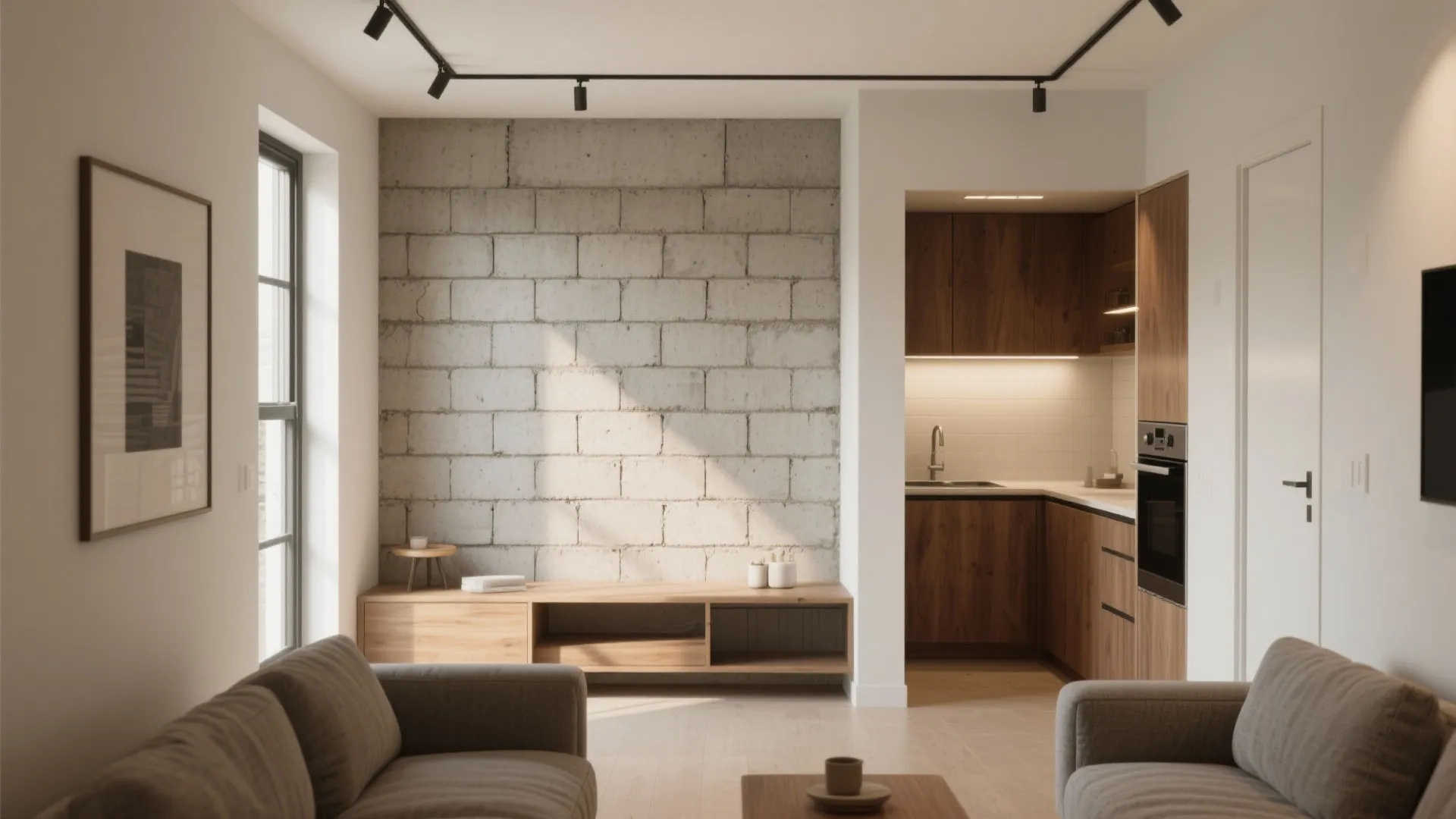Concrete Block Wall Design: 5 Small-Space Ideas: A senior interior designer’s friendly guide to turning CMU walls into cozy, high-function features in compact homes