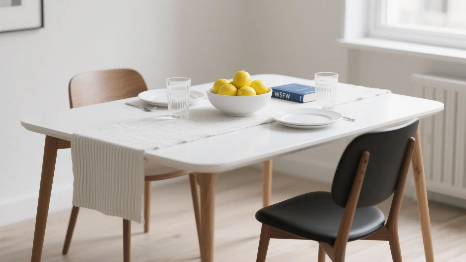 Idea 2: Pick one hero color and let white do the rest