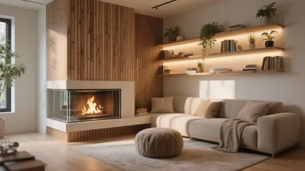 10 Small Living Room Corner Fireplace Ideas