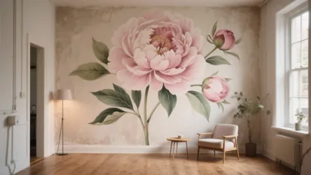 Flower Paint Wall: 5 Small-Space Ideas