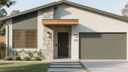 5 Ideas for Home Front Wall Design Single Floor