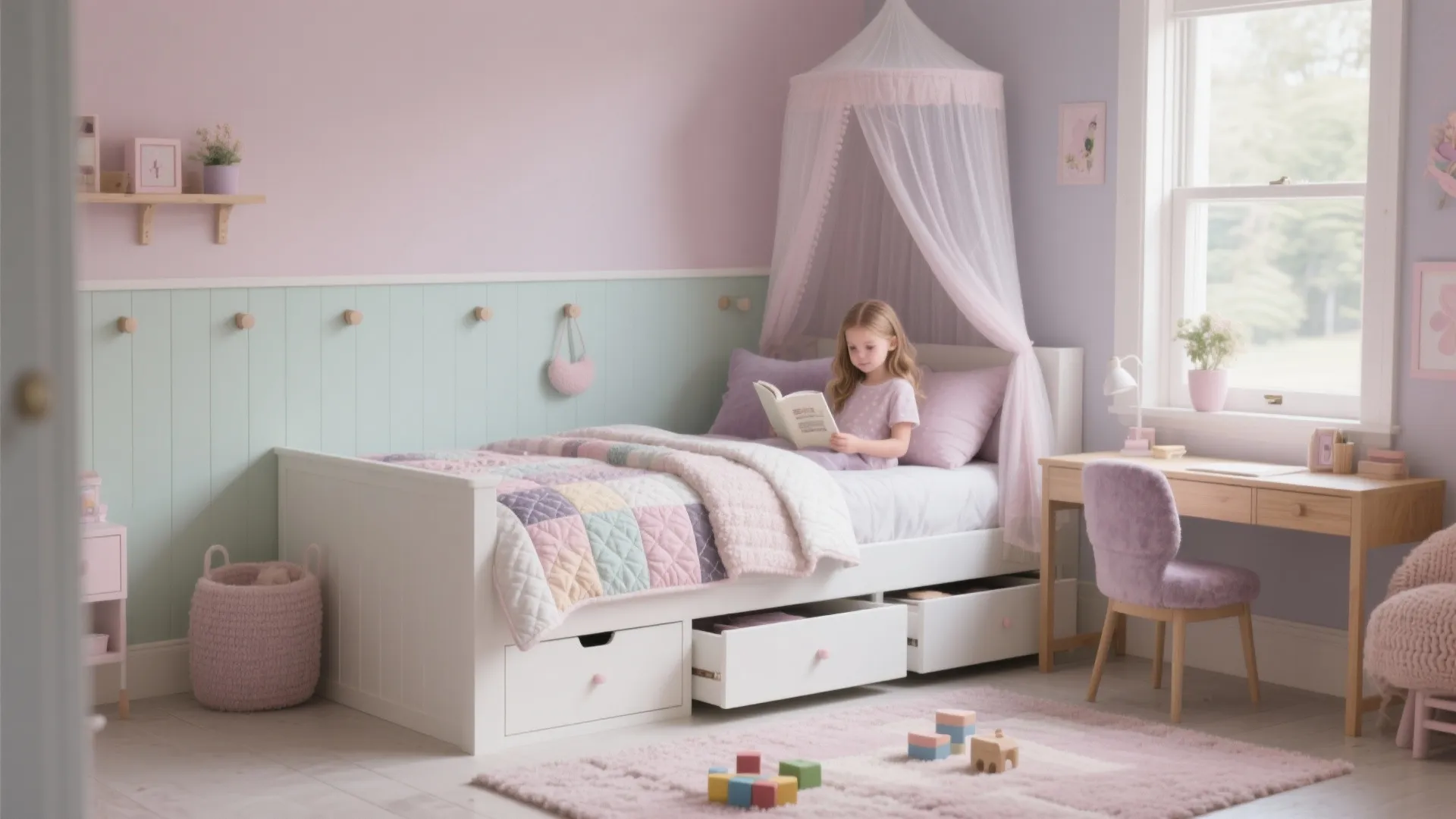 5 Girl Kids Bedroom Ideas That Grow With Her: A senior interior designer’s guide to small-space ideas that feel joyful, flexible, and future-proof