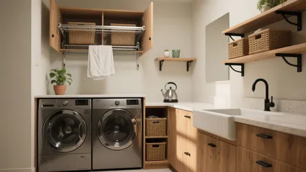 Decorate Laundry Room Ideas — 5 Small-Space Solutions
