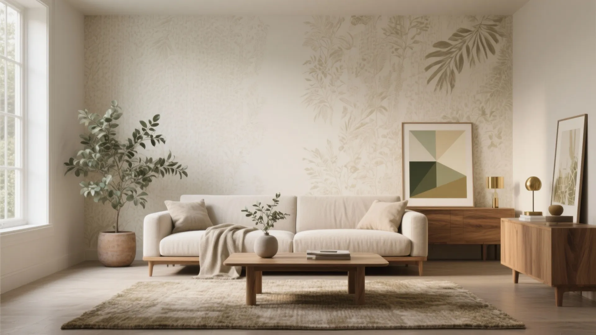 Living Room Feels Plain? 5 Wallpaper Designs That Fix It