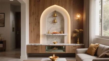 5 Small Pooja Room Interior Design Ideas