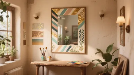 DIY Hand Painted Mirror Frame — 5 Creative Ideas