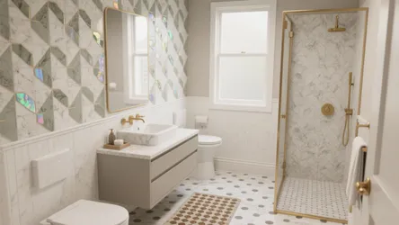 5 Mosaic Tile Designs for Bathrooms That Just Work