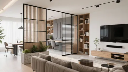 5 Modern Partition Wall Designs Living Room Ideas