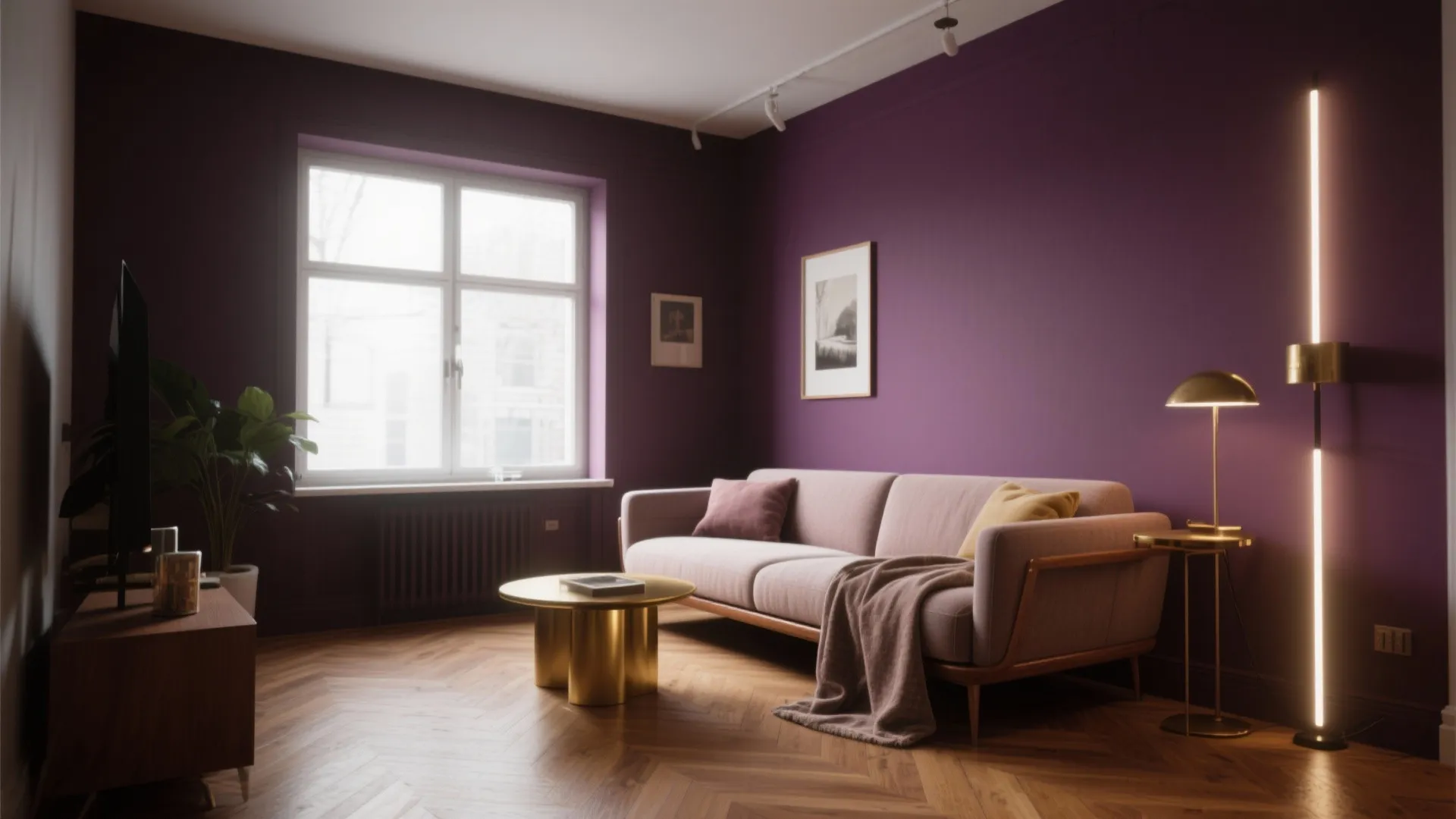 Purple Wall Paint: 5 Inspiring Ideas: Practical purple wall paint ideas I use to make small spaces sing