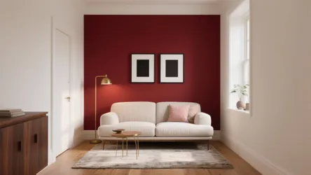5 Red Wall Paint Design Ideas That Wow