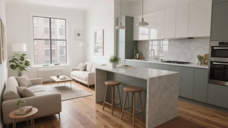 5 Ideas for a living room kitchen combo small