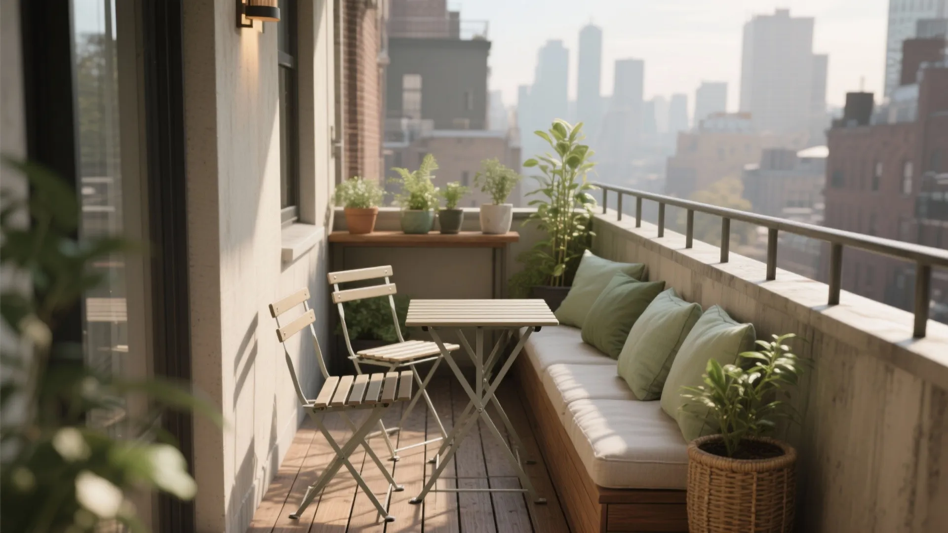 Outdoor Small Space Furniture: 5 Smart Ideas: Clever, compact, and livable outdoor furniture solutions for balconies, tiny patios, and porches