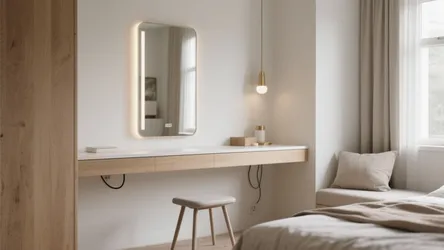 Wall Mounted Dressing Table Design: 5 Smart Ideas