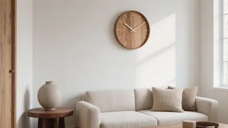 5 Designer Wooden Wall Clock Ideas for Small Spaces