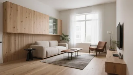 5 Living Room Wood Design Ideas That Elevate Warmth