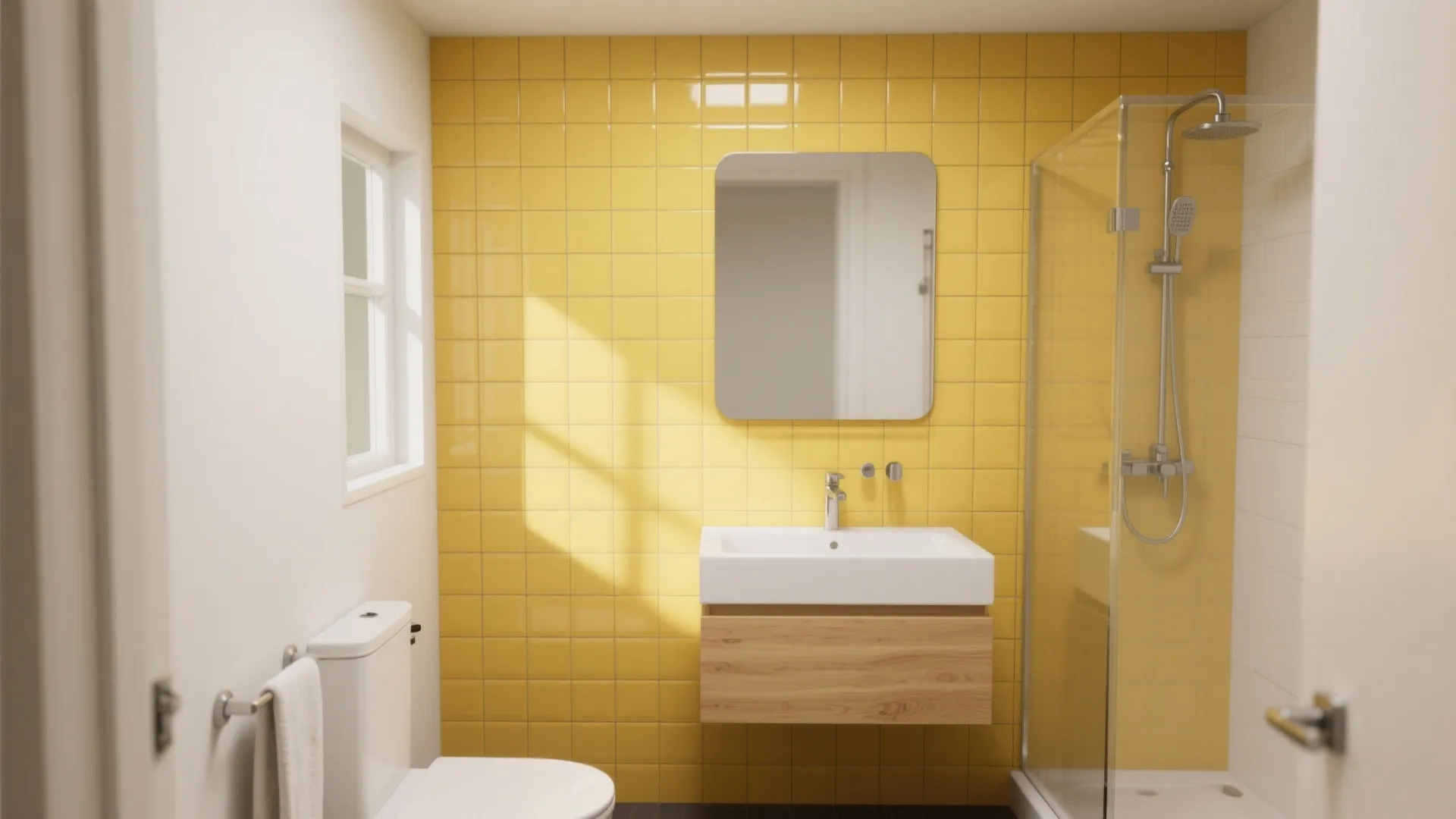 5 Yellow Tile Bathroom Ideas: Small-space friendly, design-forward ways to make yellow tiles glow without overpowering your bathroom