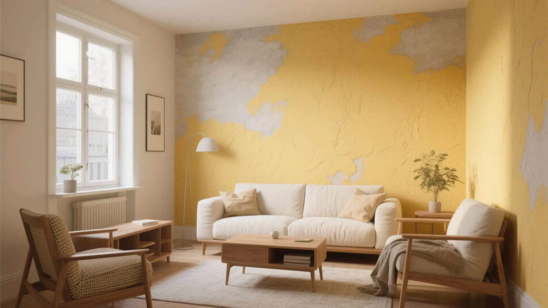5 Yellow Wall Texture Design Ideas for Small Spaces: Warmth, texture, and light—how yellow walls elevate compact rooms with depth and personality