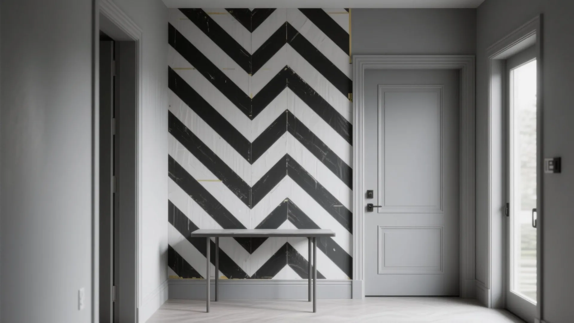 Herringbone or Chevron Tape Pattern
