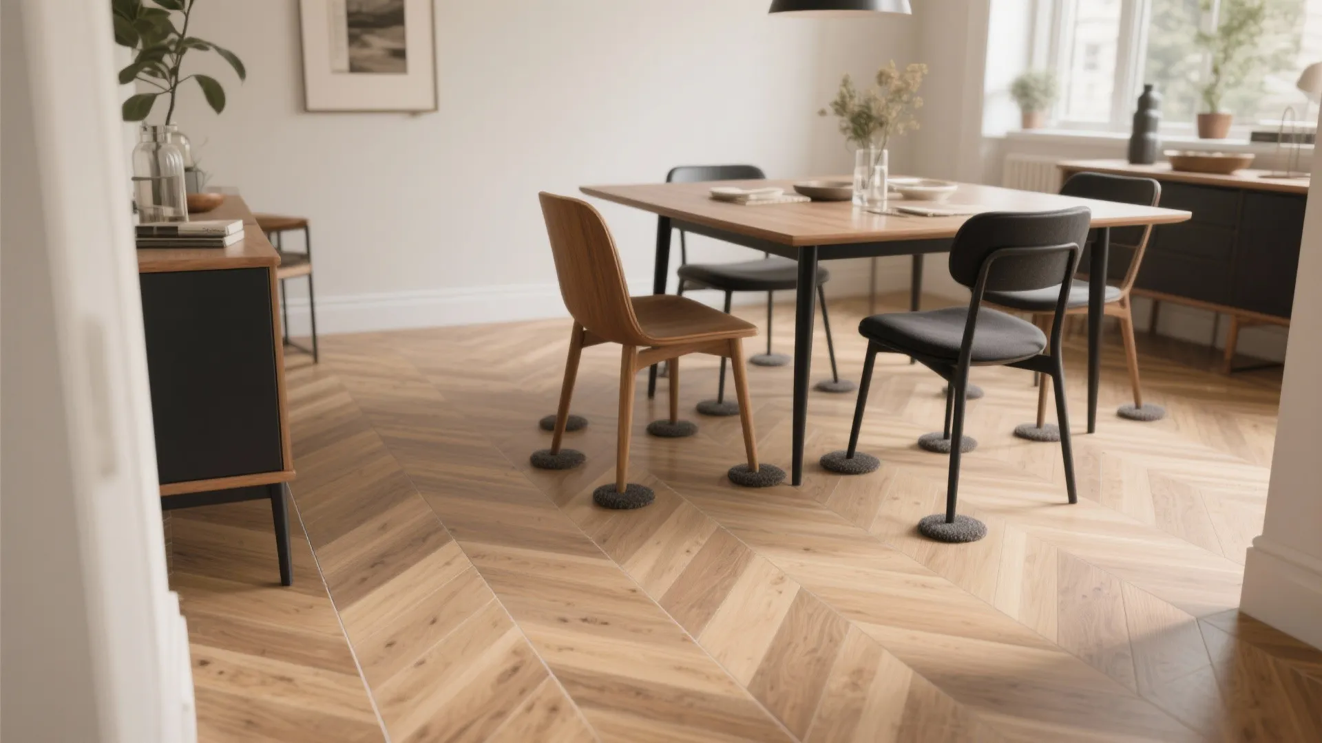 Herringbone Wood-Look Porcelain