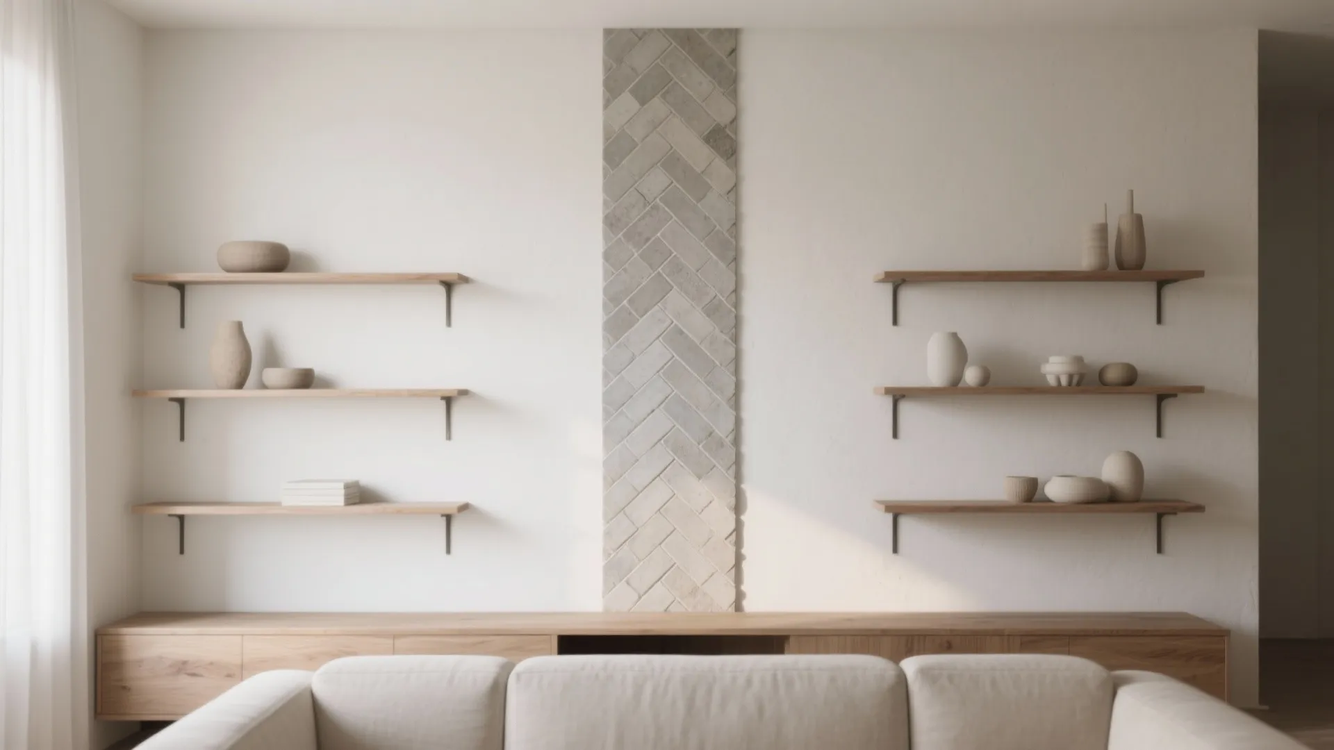 Pattern with Restraint: Herringbone or Chevron Accents