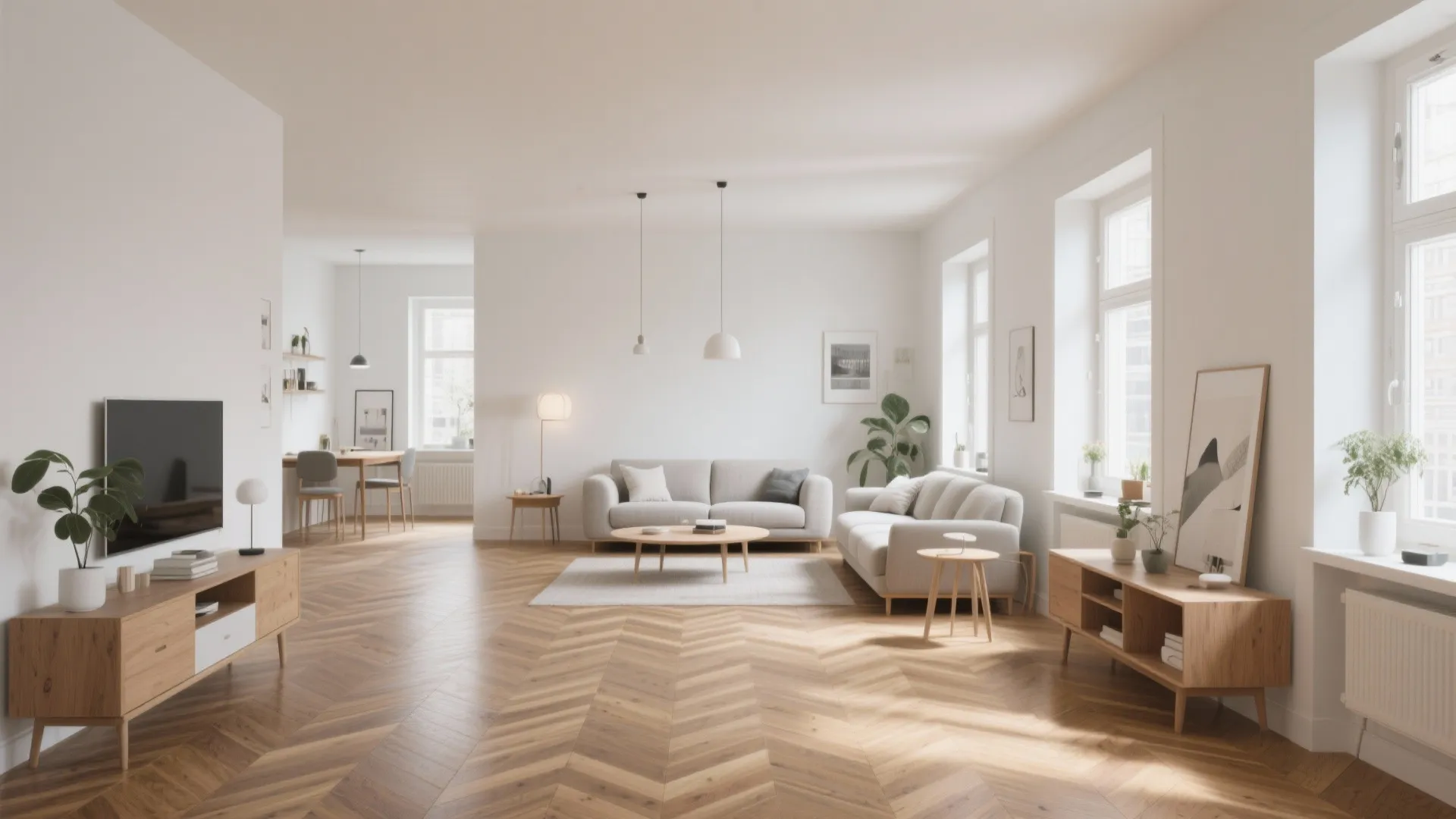 5. Herringbone or Chevron Patterns